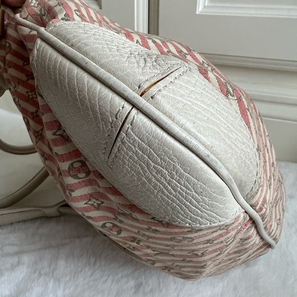 🚫SOLD🚫 Authentic Louis Vuitton Croisette Mini Lin Marina PM Two-Way Bag - Picture 12 of 16